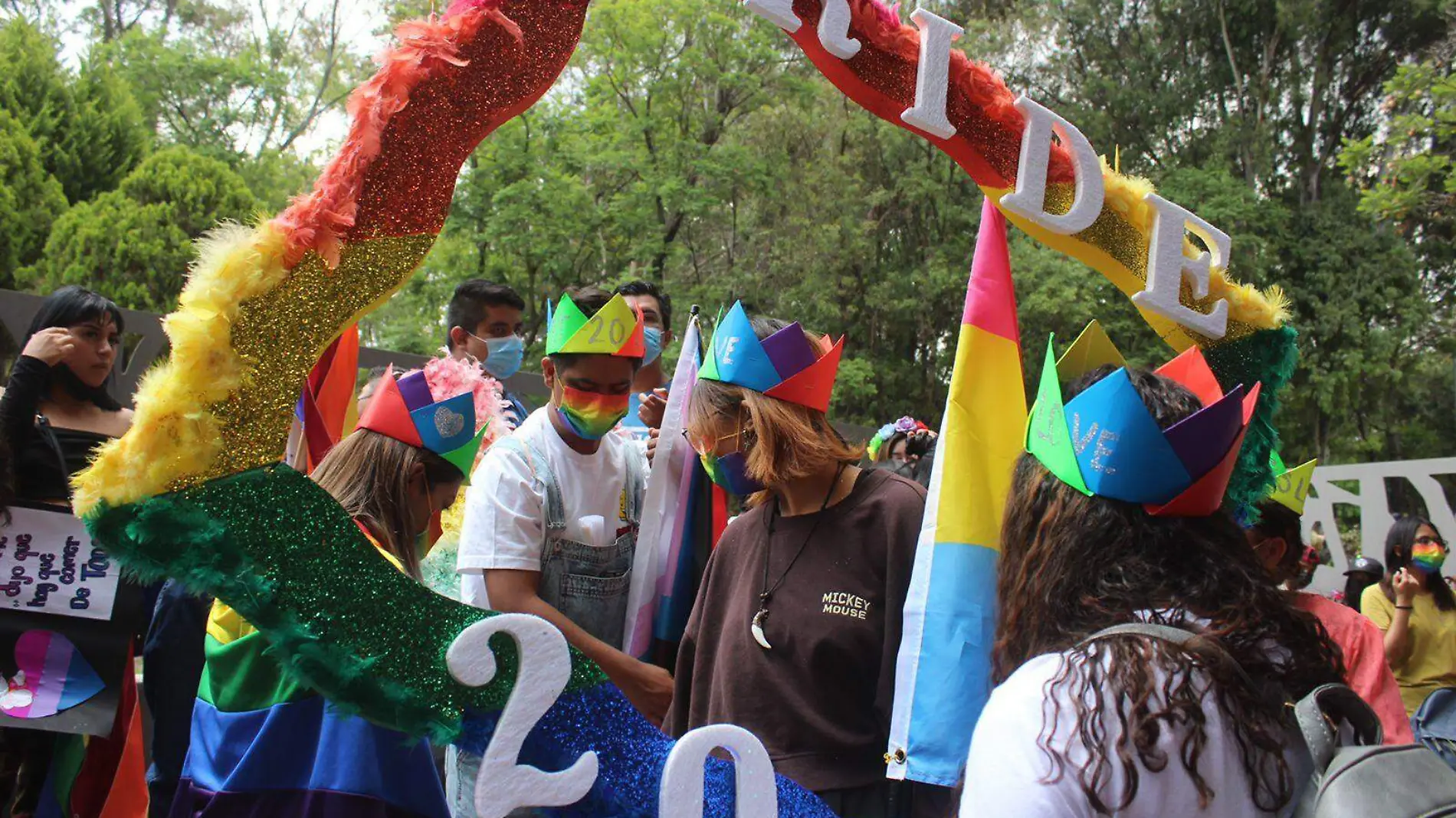 Gabriel Coronel, Gaby Ruiz, Briela Sanz, algunos de los artistas en la Marcha del Orgullo